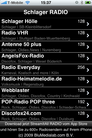 Schlager radio